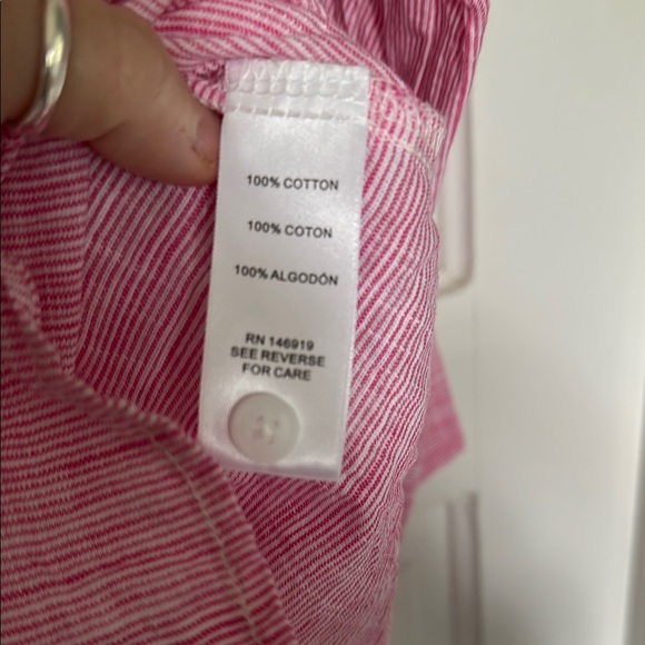 Pink Button-Up Shirt - Picture 2 of 5